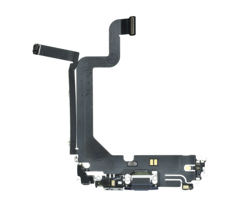 Шлейф iPhone 14 Pro Max з роз'ємом зарядки purple (Original Used) PLS-00-00111012