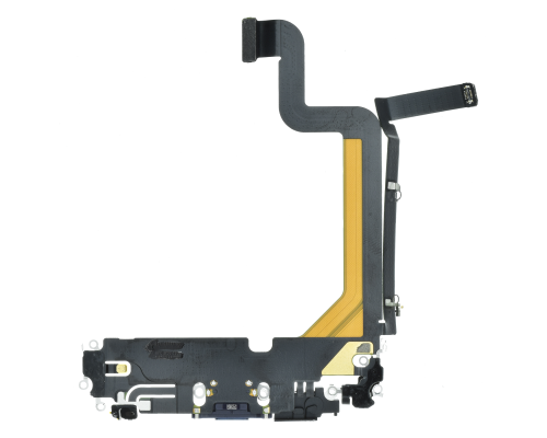 Шлейф iPhone 14 Pro Max з роз'ємом зарядки purple (Original Used) PLS-00-00111012