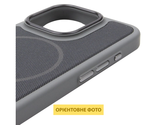 Чохол TechWoven Hybrid with Magnetic для iPhone 15 Pro Max gray black PLS-00-00165304