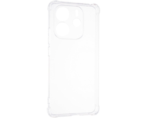 Чохол WXD Silicone 0.8 mm HQ Xiaomi Redmi Note 14 4G (Global) transparent PLS-00-00143338