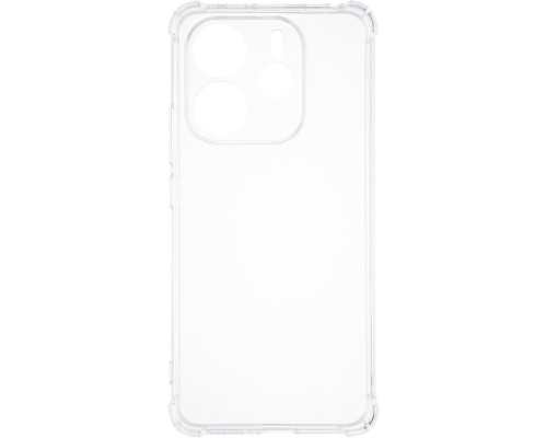 Чохол WXD Silicone 0.8 mm HQ Xiaomi Redmi Note 14 4G (Global) transparent PLS-00-00143338