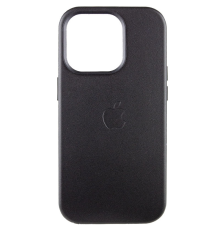Чохол Leather Case with MagSafe iPhone 14 Pro black PLS-00-00109788