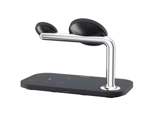 Бездротовий зарядний пристрій Proove Magnetic Field 3в1 15W black PLS-00-00132454