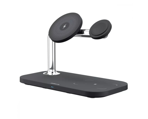 Бездротовий зарядний пристрій Proove Magnetic Field 3в1 15W black PLS-00-00132454