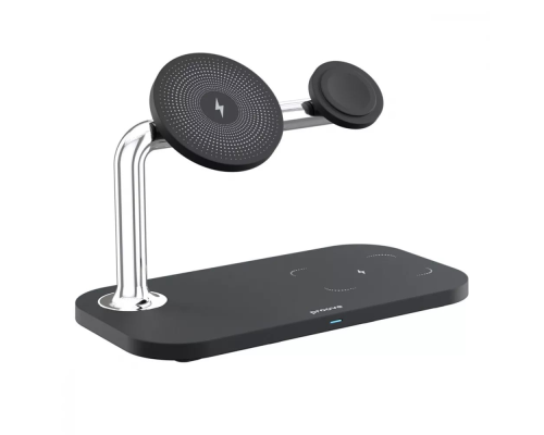 Бездротовий зарядний пристрій Proove Magnetic Field 3в1 15W black PLS-00-00132454