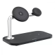 Бездротовий зарядний пристрій Proove Magnetic Field 3в1 15W black PLS-00-00132454