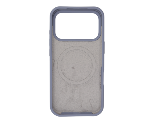 Чохол Silicone case Beats with MagSafe iPhone 17 Pro Max lavender gray PLS-00-00155150