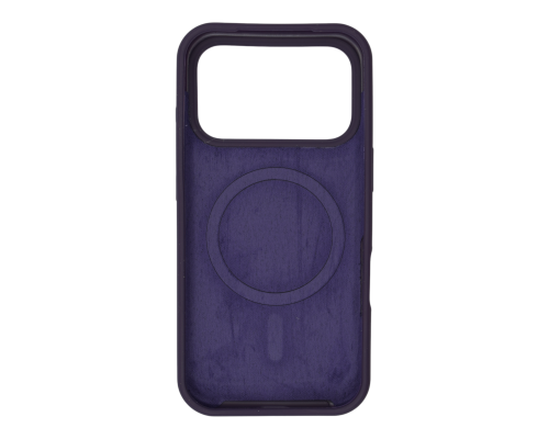Чохол Silicone case Beats with MagSafe iPhone 17 Pro dark purple PLS-00-00155131