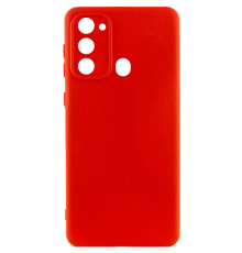 Чохол Silicone Cover Full Camera Tecno Spark Go 2022 red PLS-00-00118507