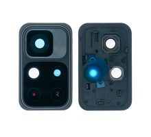 Скло камери Xiaomi Redmi Note 11 5G з рамкою black (Original) PLS-00-00092741