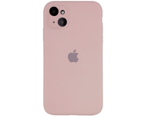 Чохол Silicone Case Full Camera Protective iPhone 14 pink sand PLS-00-00099937