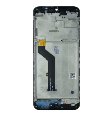 Дисплей Motorola XT2083 Moto G9 Play з сенсором та рамкою black PLS-00-00096361