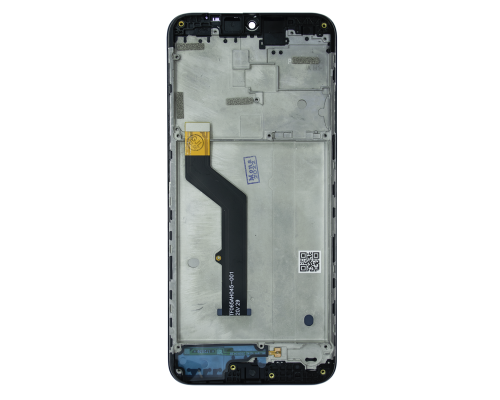 Дисплей Motorola XT2083 Moto G9 Play з сенсором та рамкою black PLS-00-00096361