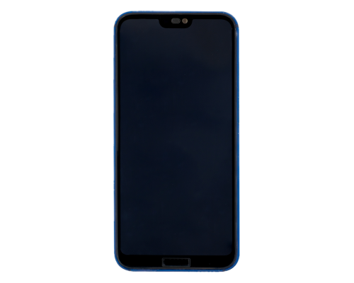 Дисплей Huawei P20 Lite з сенсором black та рамкою blue PLS-00-00046098