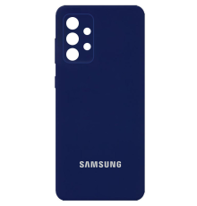 Чохол Silicone Cover Full Camera Samsung A725 Galaxy A72 midnight blue PLS-00-00093634