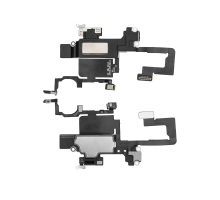 Шлейф iPhone 12 Mini з датчиком освітленості, наближення, мікрофоном та слуховим динаміком (Original Used) PLS-00-00091174