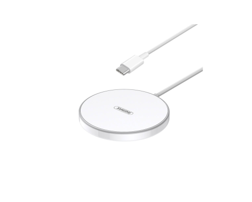 Магнітний бездротовий зарядний пристрій Remax RP-W37 15W white PLS-00-00074587