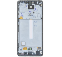 Рамка дисплея Samsung A525 Galaxy A52 2021 silver PLS-00-00077839