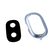 Скло камери Samsung J250 Galaxy J2 2018 з рамкою blue PLS-00-00042317