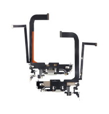 Шлейф iPhone 13 Pro Max з роз'ємом зарядки silver PLS-00-00093500