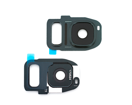 Скло камери Samsung G930 Galaxy S7 з рамкою black PLS-00-00019870