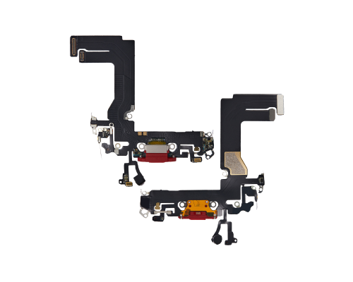 Шлейф iPhone 13 mini з роз'ємом зарядки red PLS-00-00093520