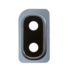 Скло камери Samsung A105 Galaxy A10 2019 з рамкою black PLS-00-00042212