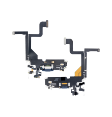 Шлейф iPhone 13 Pro з роз'ємом зарядки sierra blue (Original Used) PLS-00-00093468