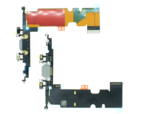 Шлейф iPhone 8 Plus з роз'ємом зарядки white (Original) PLS-00-00079132