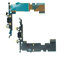 Шлейф iPhone 8 Plus з роз'ємом зарядки black (Original) PLS-00-00079127