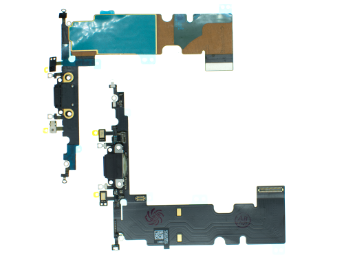 Шлейф iPhone 8 Plus з роз'ємом зарядки black (Original) PLS-00-00079127