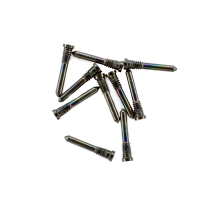 Набір гвинтів для iPhone X black (зовнішні) 10шт PLS-00-00051161