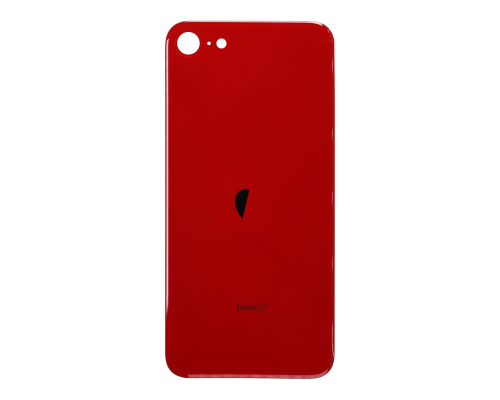 Задня кришка iPhone SE 2 (2020) red (Більший отвір) PLS-00-00081114