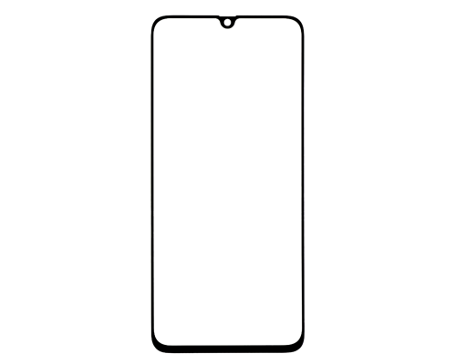 Скло дисплея Samsung A705 Galaxy A70 (2019) з OCA плівкою black (SJ) PLS-00-00059916