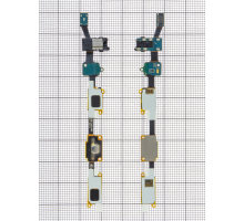 Шлейф Samsung J710 Galaxy J7 (2016) з кнопкою Home та роз'ємом навушників (Original) PLS-00-00013415
