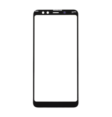 Скло дисплея Samsung A530 Galaxy A8 (2018) black (Original China) PLS-00-00018915