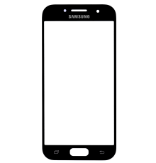 Скло дисплея Samsung A320 Galaxy A3 (2017) black PLS-00-00014315