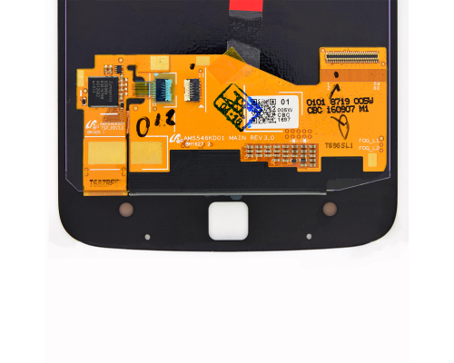 Дисплей Motorola XT1650 Moto Z з сенсором black (Original China) PLS-00-00015184