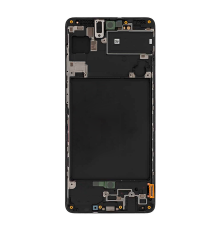 Дисплей Samsung A715 Galaxy A71 (2020) з сенсором та рамкою black (Original) PLS-00-00028451
