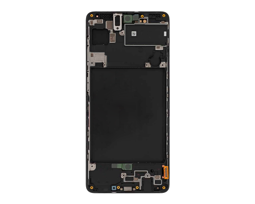 Дисплей Samsung A715 Galaxy A71 (2020) з сенсором та рамкою black (Original) PLS-00-00028451