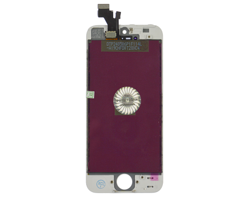 Дисплей iPhone 5 з сенсором та рамкою white (InCell) PLS-00-00011451