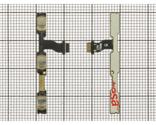 Шлейф Xiaomi Redmi Note 4X з кнопками ввімкнення та гучності PLS-00-00014487