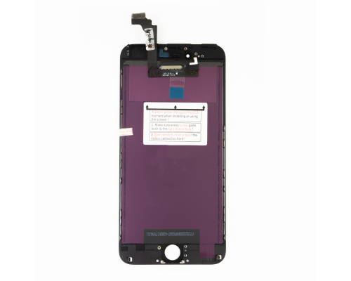 Дисплей iPhone 6 Plus з сенсором та рамкою black (Original Refurbished Touch) PLS-00-00017118