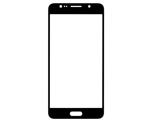 Скло дисплея Samsung J510 Galaxy J5 white (Original China) PLS-00-00012141
