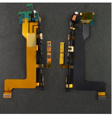 Шлейф Sony F8332 Xperia XZ з кнопками ввімкнення та гучності PLS-00-00014486