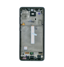 Дисплей Samsung A525 Galaxy A52 (2021) з сенсором та рамкою black (Original) PLS-00-00079561