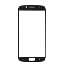 Скло дисплея Samsung G925 Galaxy S6 Edge white PLS-00-00011125