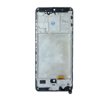 Дисплей Samsung A315 Galaxy A31 (2020) з сенсором та рамкою black (OLED) (Big size) PLS-00-00038427