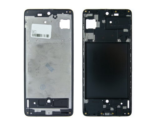 Рамка дисплея Samsung A715 Galaxy A71 2020 black PLS-00-00067633