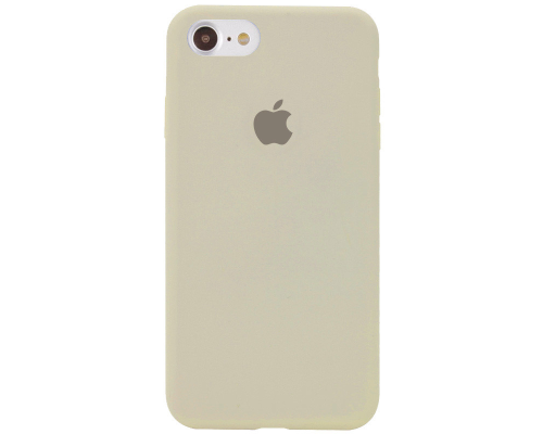 Чохол Silicone Case Full Protective iPhone 7 (8,SE 2020) antique white PLS-00-00071609